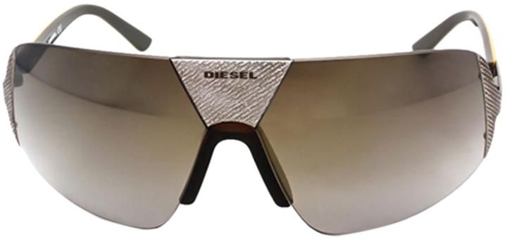 ديزل - Wrap Sunglasses for Men -  DL0054-38G