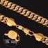 Two Tone Gold Plated Jewelry Set with 18K Stamp