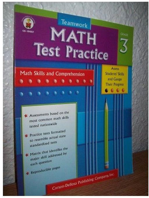 Generic Teamwork Math Test Practice Grade 3 By Melissa Hughes And Caroline Lenzo (2005)