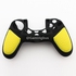 Sony PS4 Accessory Black Silicone Controller Cover + Grip - Yellow
