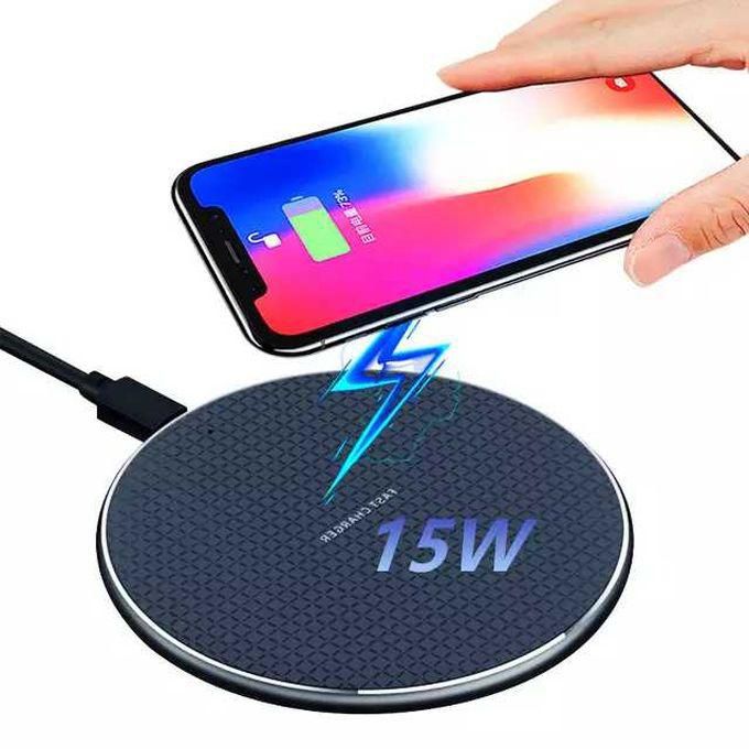 15W Wireless Fast Charger For Samsung, Iphone, Android