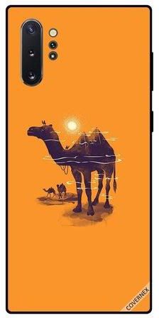 Protective Case Cover For Samsung Galaxy Note 10 Plus Camels and Sun Art