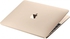 Apple MacBook Laptop 12 inch , Dual-core Intel Core M3 , 256 GB, 8 GB , Gold , MLHE2AB/A