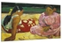 Women Contemporary Art Painting Multicolour 30x45cm
