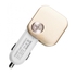 Baseus Sadis Smart Dual USB Vehicle Charger 90 Degree Rotation LED Display Car Charger-Gold