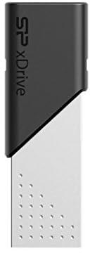 Silicon Power xDrive Z50 Lightning OTG and USB 3.1 Flash Drive, 32 gb