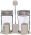 Royalford Spice Rack Set, 2 100ml Jars With Stand, Rf10521, 2-In-1 Masala Rack Set/ Condiment Set/ Spice Container, Store Spices, Salt, Sugar, Coffee Powder, Etc