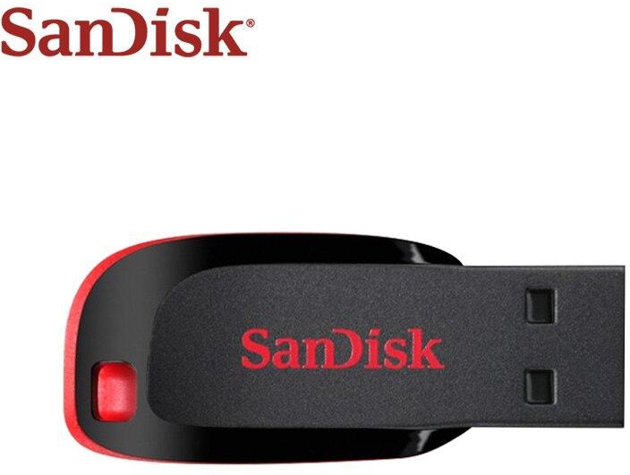 SanDisk Cruzer Blade CZ50 USB Flash Drive 64GB Pendrive (Black)