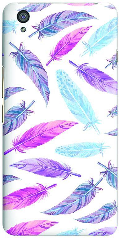 Stylizedd OnePlus X Slim Snap Case Cover Matte Finish - Feather Colors