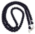Necklace For Men Black Stones _with Rope