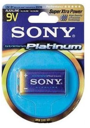 Sony Stamina Platinum 9V Alkaline Battery