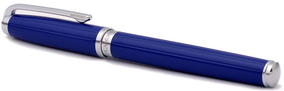 Renato Landini RS8310BR Legacy Pen - Blue and Chrome