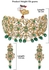 ZAVERI PEARLS Jewellery Set for Women (Green) (ZPFK8990)