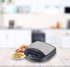 Avion 3 In1 Sandwich Maker, 700-800W, Detachable Non-Stick Coated Heating Plates, Stainless Steel, 3 In 1 Versatile Setup, Sandwich Toaster, Griddle Toasty Maker, Skid Resistant Feet, Asm803D