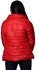Ktk Red Puffer Jacket For Girls