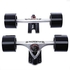 Puente 2pcs Generic 7 Inch Skateboard Truck Accessory With Wheel - Silver White