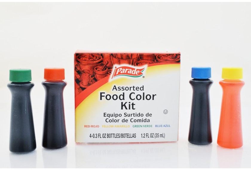 Parade Assorted Food Color Kit 35ml