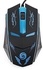 Generic A883 3 Key Wired USB Optical Gaming Mouse 3200DPI With LED Backlit Display - Black With Blue