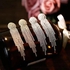 Fashion Bridal Wedding Earrings With Long Tassel Hot Sell Rhinestone Claw Chain Girls Women Jewelry