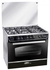 Unionaire Freestanding i-Steel Gas Cooker, 5 Burners, Stainless Steel, 90 cm - C6090FC511-I
