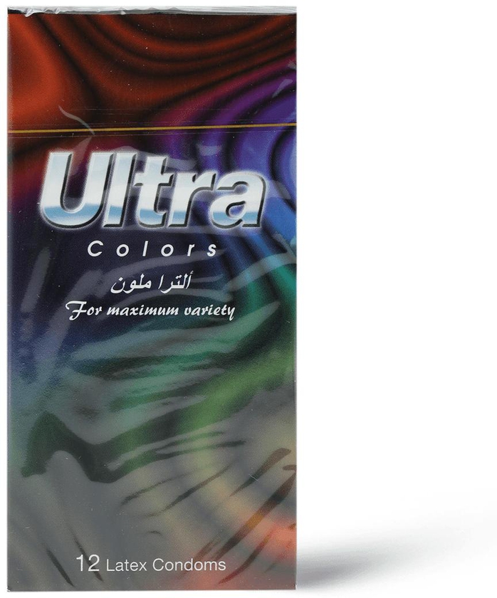 Ultra Colors Condoms - 12 Pcs