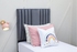 PAN Home Home Furnishings Polina Single Bed Velvet 120x200 Grey
