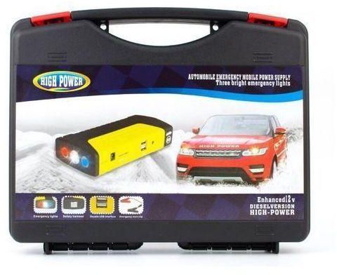 Combined Portable Car Jump Starter Kit And Air Compressor