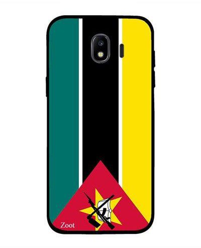 Thermoplastic Polyurethane Protective Case Cover For Samsung Galaxy J4 Mozambique Flag
