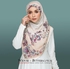 Lisiya Square Hijab Widuri 115cmx115cm (Butterscotch)