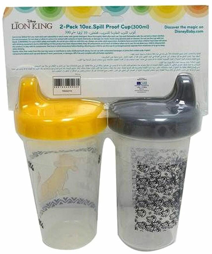 Disney Lion King Sippy Cup TRHA2113 Clear 300ml Pack of 2