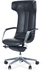 Pan Home Contessa Office High Back Chair Genuine Leather - 63X66X122 cm Black