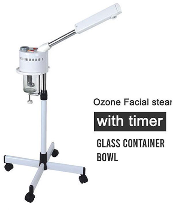 G2hairbeauty Facial Hot Steamer Glass Container with Timer