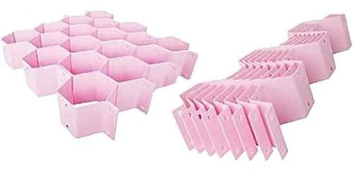 Other Plastic Drawer Partition Set - 8 Pieces, Pink185_ with two years guarantee of satisfaction and quality