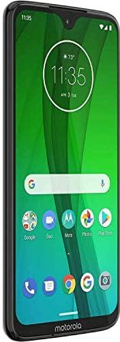 Motorola Moto G7 (64GB, 4GB RAM) Dual SIM 6.2" 4G LTE (GSM Only) Factory Unlocked Smartphone International Model XT1962-6 International Version No Warranty