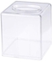 Acrylic Tissue Box Clear 12.5x12.5x14cm