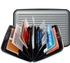 Aluminium Credit Business ID Card Holder Wallet Purse Silver color