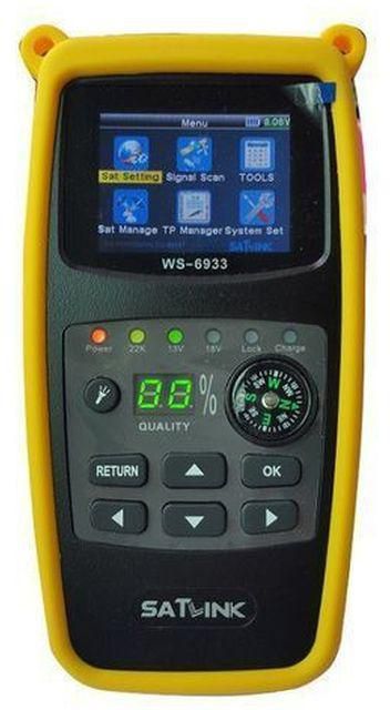 Satlink Digital Satellite Meter Finder With Compass WS-6933