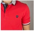 Alerro Solid Polo Shirt - Red