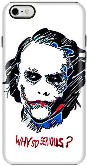 Stylizedd  Apple iPhone 6 Plus Premium Dual Layer Tough case cover Gloss Finish - Why so Serious?  I6P-T-163