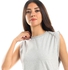 aZeeZ Top Cut Shirt Grey - Women Top