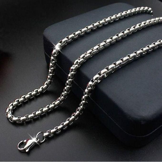 Necklace For Men - Silver Plated And Neikel Platinum