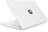 HP Stream 14 Laptop - Intel Celeron Dual Core N3060, 4GB, 32GB, Camera, 14-Inch, Win 10, Snow-white