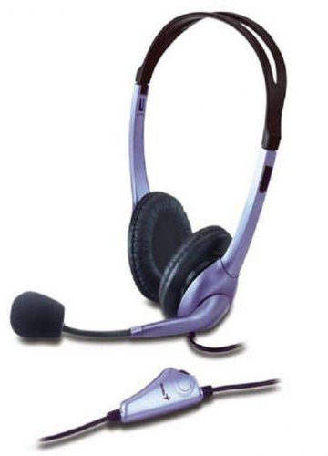 Genius HS-04S - Headset with Noise-Canceling Microphone