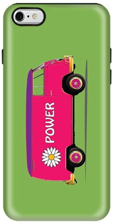 Stylizedd Apple iPhone 6 Plus / 6S Plus Dual Layer Tough case cover Gloss Finish - Flower Power