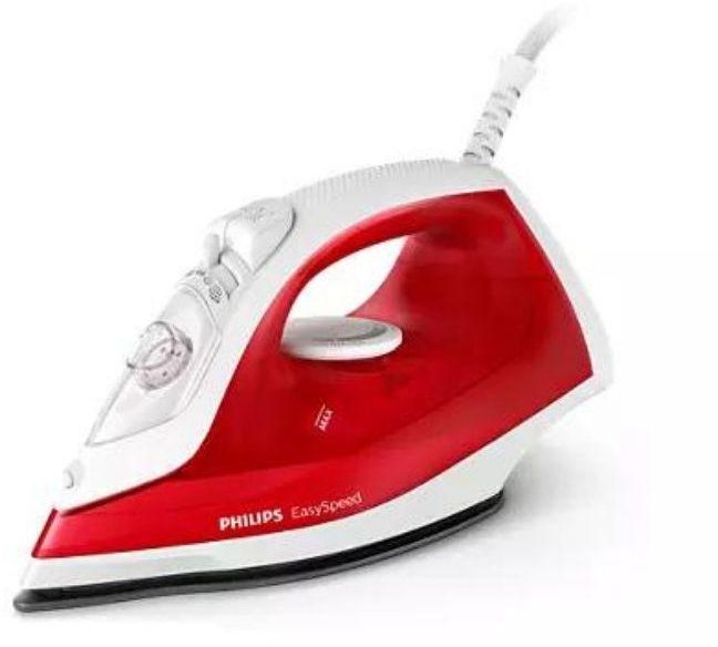 Philips Steam Iron 2000W, Non-stick soleplate, Anti-scale - Red-GC1742/46