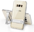 For Samsung Galaxy S8 Plus SM-G955 - Elegance Sieres TPU / PC Kickstand Mobile Phone Case - Silver