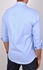 Jupiter Men's Plain Long Sleeve Oxford Shirt -Light Blue