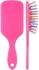 Get Rectangular Plastic Hair Brush for Kids, 18×5 cm - Fuchsia with best offers | Raneen.com