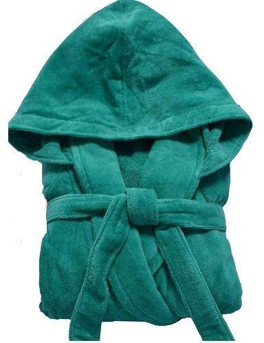 Generic Cotton Bath Robe - Teal