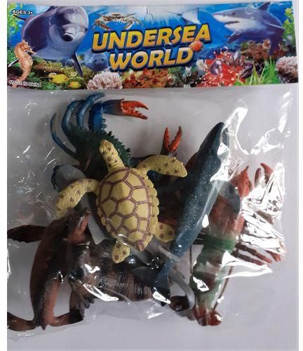 Undersea World Sea Animal, 8 Pack Assorted Mini Vinyl Plastic Animal Toy Set,  Realistic Under The Sea Life Figure Bath Toy For Child Educational Party  price from jumia in Nigeria - Yaoota!